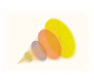 The cone — layers narrowing to a point